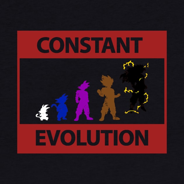 Constant Evolution (Saiyan Rank) by RevxArt